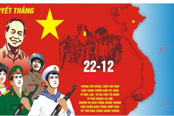 kỷ niệm 77 năm Ngày thành lập Quân đội nhân dân Việt Nam (22/12/1944 – 22/12/2021) và 32 năm Ngày hội Quốc phòng toàn dân (22/12/1989 – 22/12/2021)