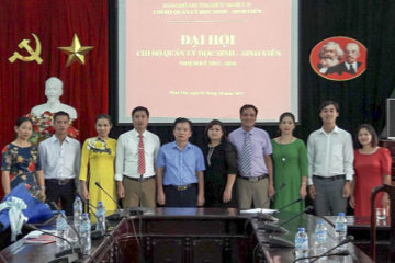 Chi bộ Phòng Quản lý học sinh sinh viên long trọng tổ chức Đại hội chi bộ nhiệm kỳ 2017 – 2020