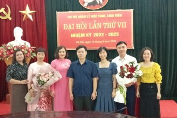 Chi bộ Quản lý Học sinh-Sinh viên tổ chức thành công đại hội nhiệm kỳ 2022-2025