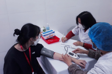 Tổ chức khám sức khỏe học sinh-sinh viên năm học 2022-2023