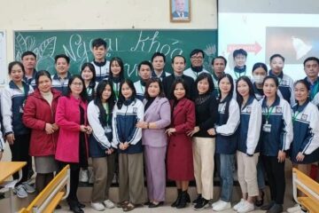 Ngoại khóa “Vui học tiếng Việt” của khối LHS Lào