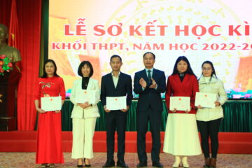 Lễ Sơ kết học kỳ 1, khối THPT, năm học 2022-2023