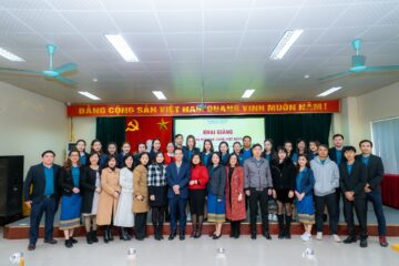 Trường Hữu Nghị T78 tổ chức  Khai giảng Khóa Bồi dưỡng Tiếng Việt ngắn hạn