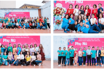 Sôi nổi các hoạt động TRÒ CHƠI DÂN GIAN – Kỉ niệm 114 năm ngày Quốc tế Phụ nữ 8/3 của Công đoàn trường Hữu Nghị T78