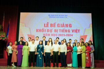 Trường Hữu Nghị T78 long trọng tổ chức  Lễ bế giảng năm học 2023 – 2024 cho khối dự bị tiếng Việt
