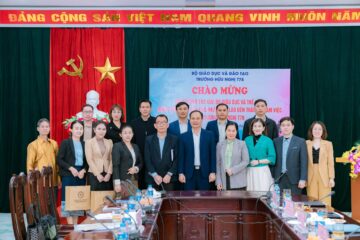 Đoàn công tác Bộ Giáo dục và Thể thao Lào thăm và làm việc tại trường Hữu Nghị T78
