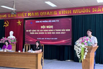 SẴN SÀNG TÂM THẾ MỚI: TRƯỜNG HỮU NGHỊ T78 TRIỂN KHAI NHIỆM VỤ CHIẾN LƯỢC NĂM HỌC 2026 – 2027
