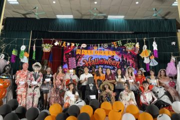 Sôi nổi buổi ngoại khóa tiếng Anh chào mừng lễ hội Halloween tại trường Hữu Nghị T78